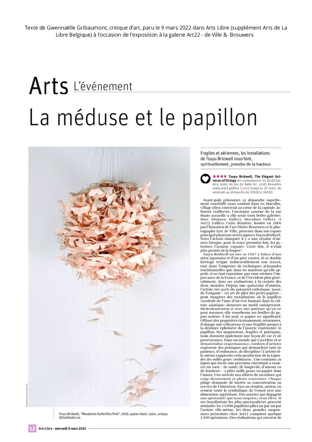 La Libre Belgique Arts